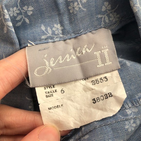 Vintage Mid Century Modern Floral Belted Secretary Midi Dress Collared Preppy - Picture 7 of 9